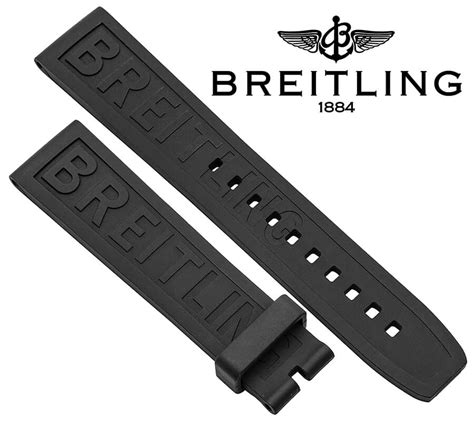 breitling watches rubber strap|aftermarket breitling straps.